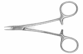 Webster Needle Holder, Smooth Jaws, Delicate, Standard Pattern, 5" (12.7 Cm)